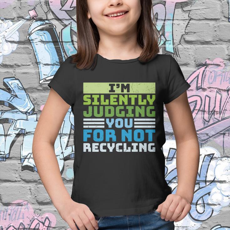 Funny Recycling Slogan America Recycles Day Earth Day Youth T-shirt