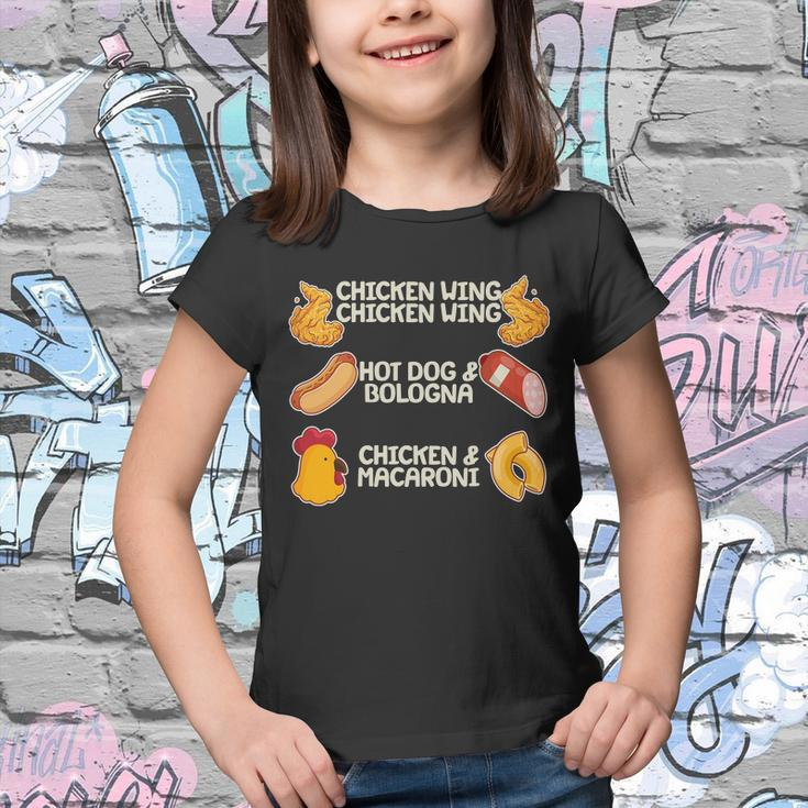 Funny Viral Chicken Wing Song Meme Youth T-shirt