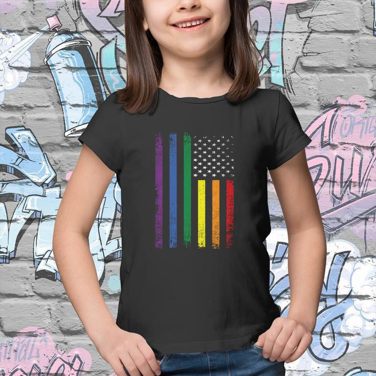 Gay Pride Lgbt Support Lgbtq Ally Bi Trans Pride Youth T-shirt