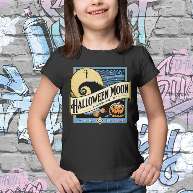 Halloween Moon Town Brewing Company Pumpkin King Ale Youth T-shirt