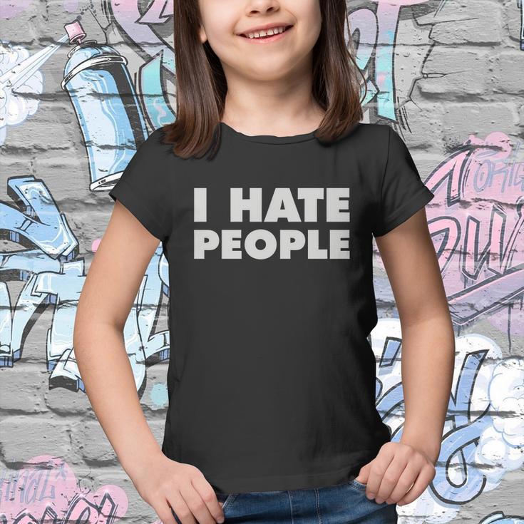 I Hate People V2 Youth T-shirt