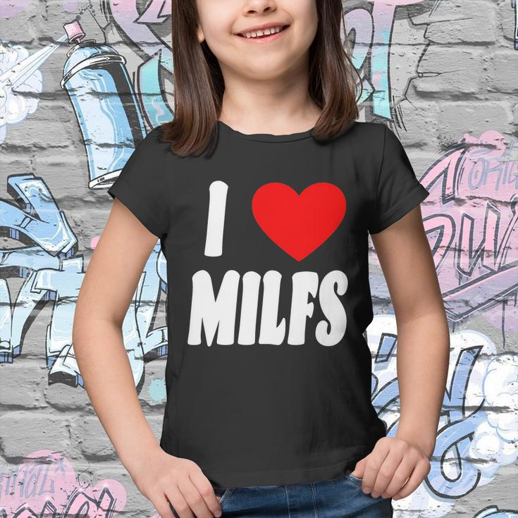 I Heart Milfs Tshirt Youth T-shirt