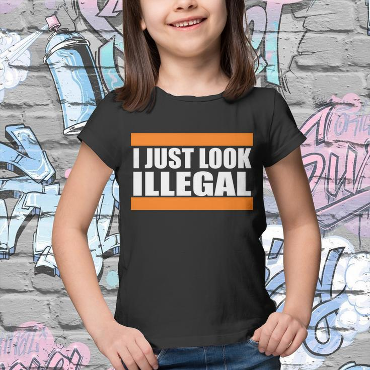 I Just Look Illegal Box Tshirt Youth T-shirt