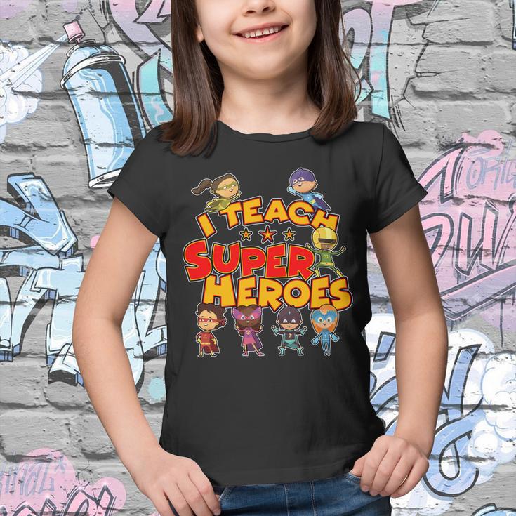 I Teach Superheroes Youth T-shirt