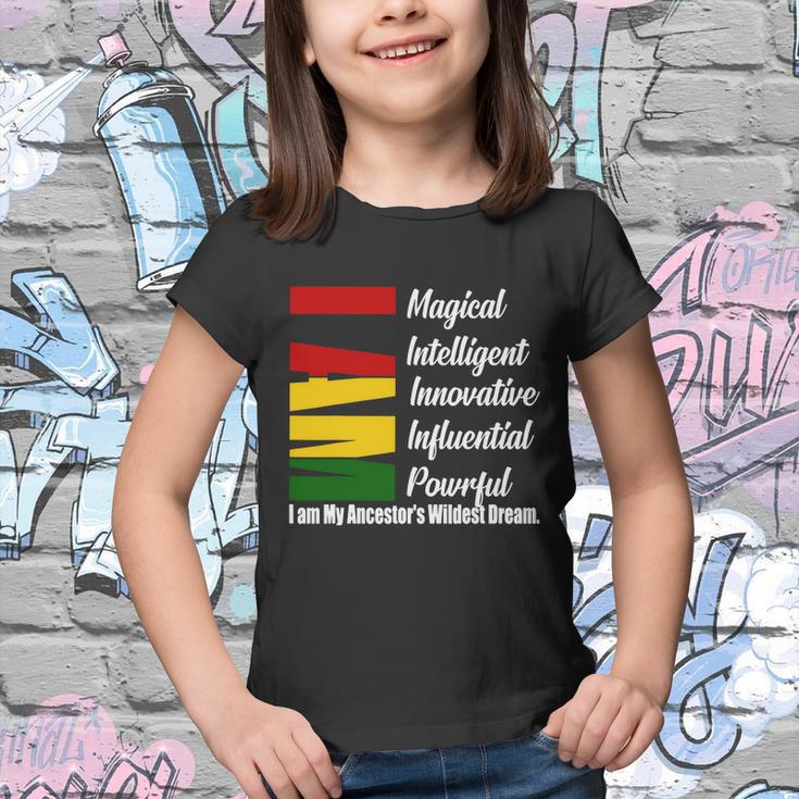 Im Magical Black History Month Blm Gifts Black Pride Youth T-shirt