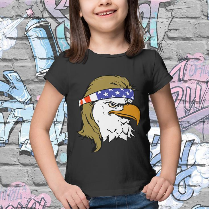 Independence 4Th Of July Usa American Flag Eagle Mullet Gift Youth T-shirt