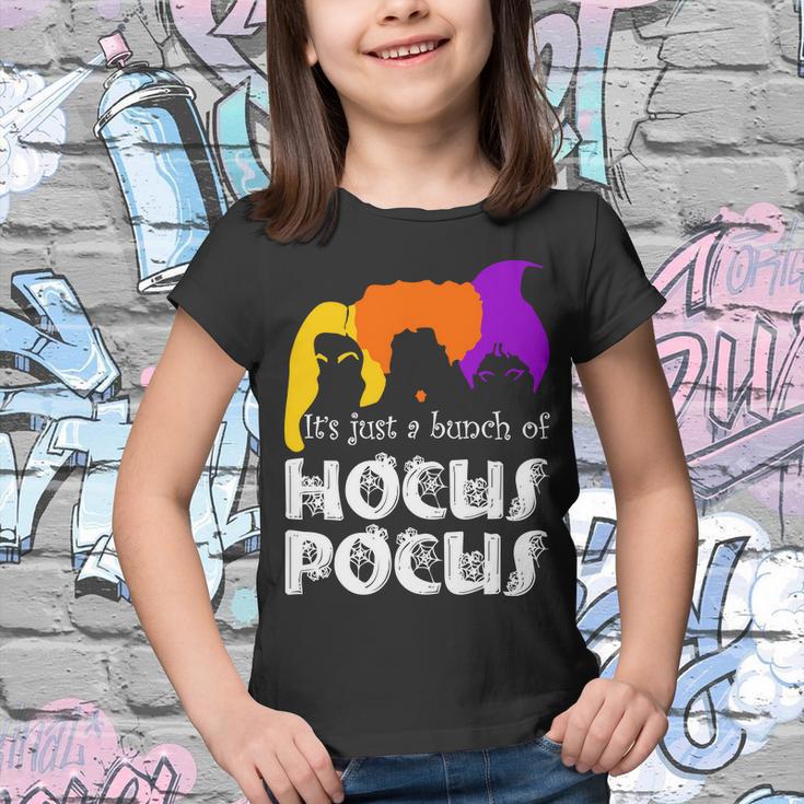 Its Just A Bunch Of Hocus Pocus Halloween Tshirt Youth T-shirt