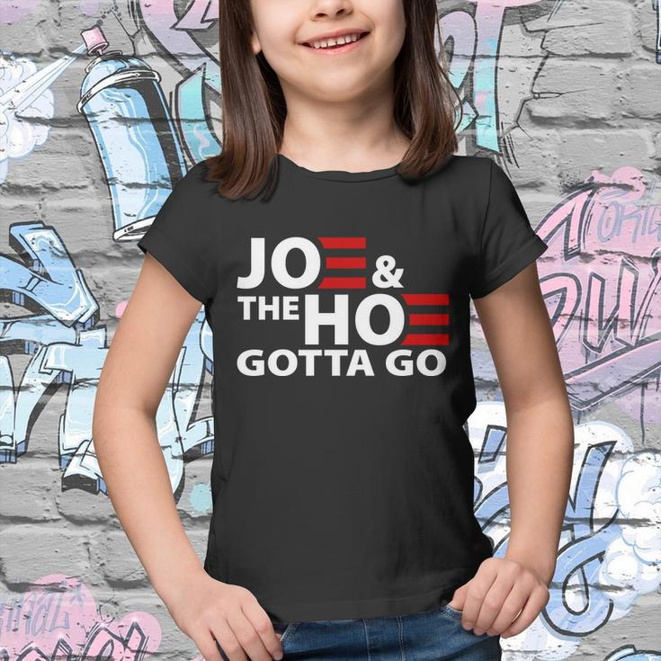 Joe And The Ho Gotta Gotta Go Funny Anti Biden Harris Youth T-shirt