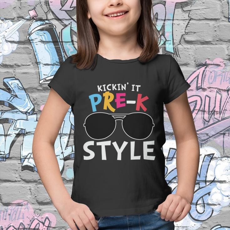 Kickin It Prek Sunglass Style Back To School Youth T-shirt