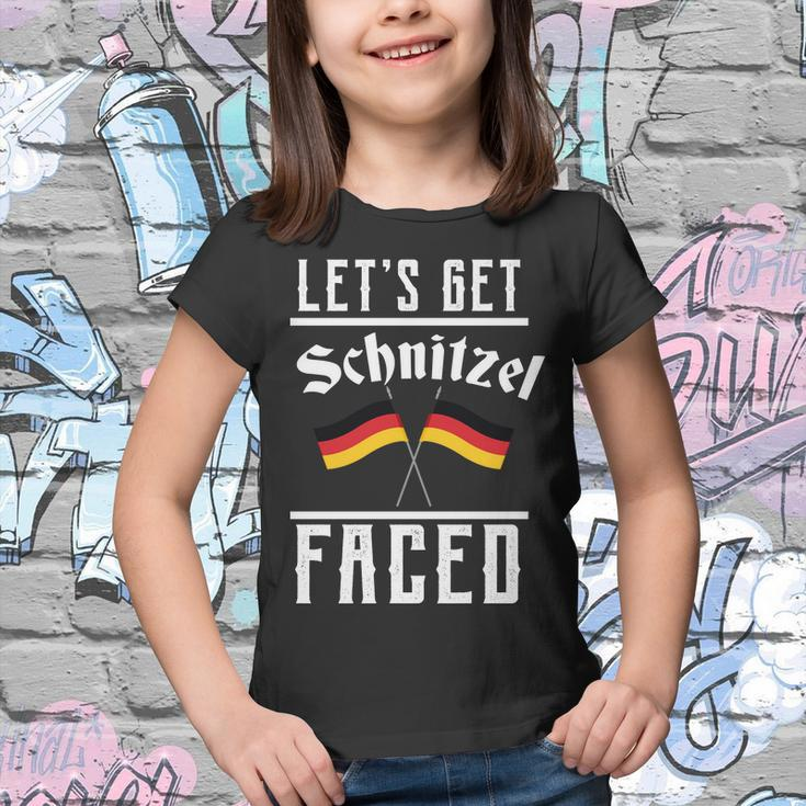 Lets Get Schnitzel Faced Tshirt Youth T-shirt