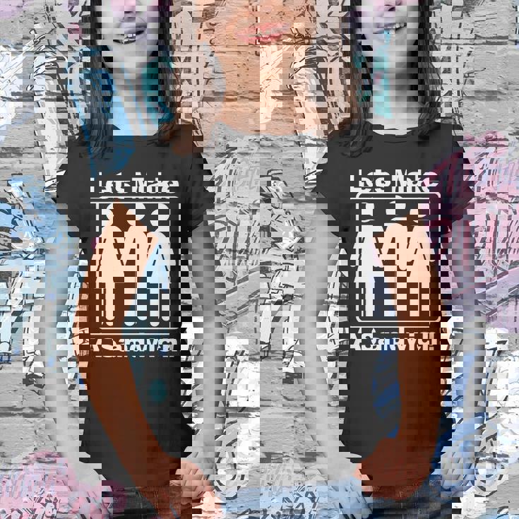 Lets Make A Sandwich Tshirt Youth T-shirt