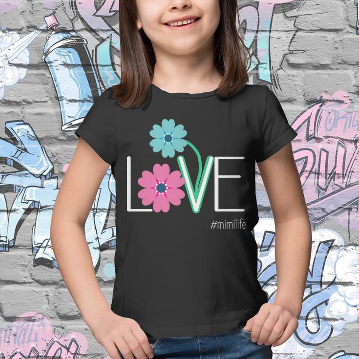 Love Mimi Flower Mimilife Youth T-shirt