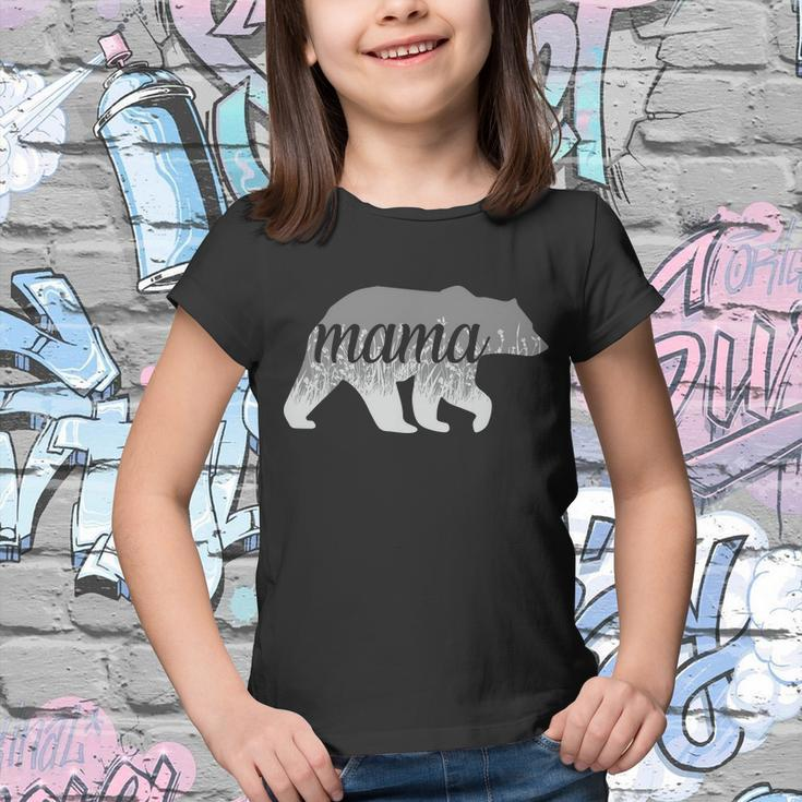 Mama Bear Floral Logo Tshirt Youth T-shirt