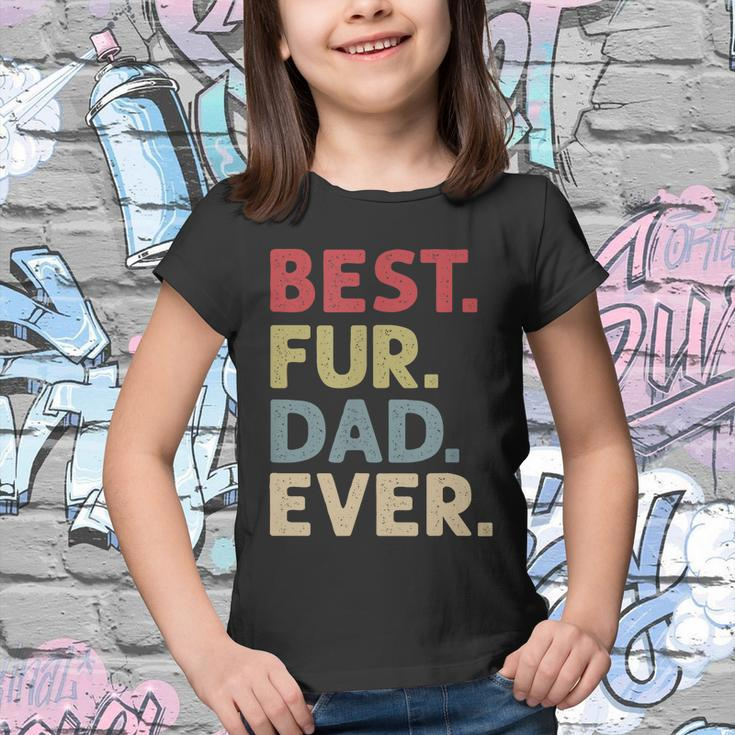 Mens Best Fur Dad Ever Design For Men Cat Daddy Or Dog Father Tshirt Youth T-shirt