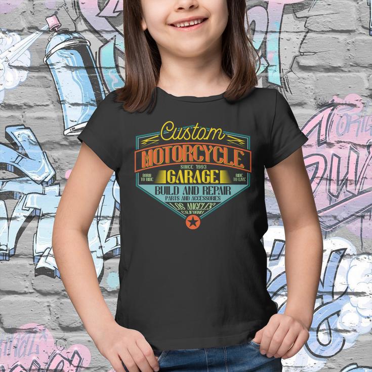 Motorcycle Garage Build And Repair Youth T-shirt