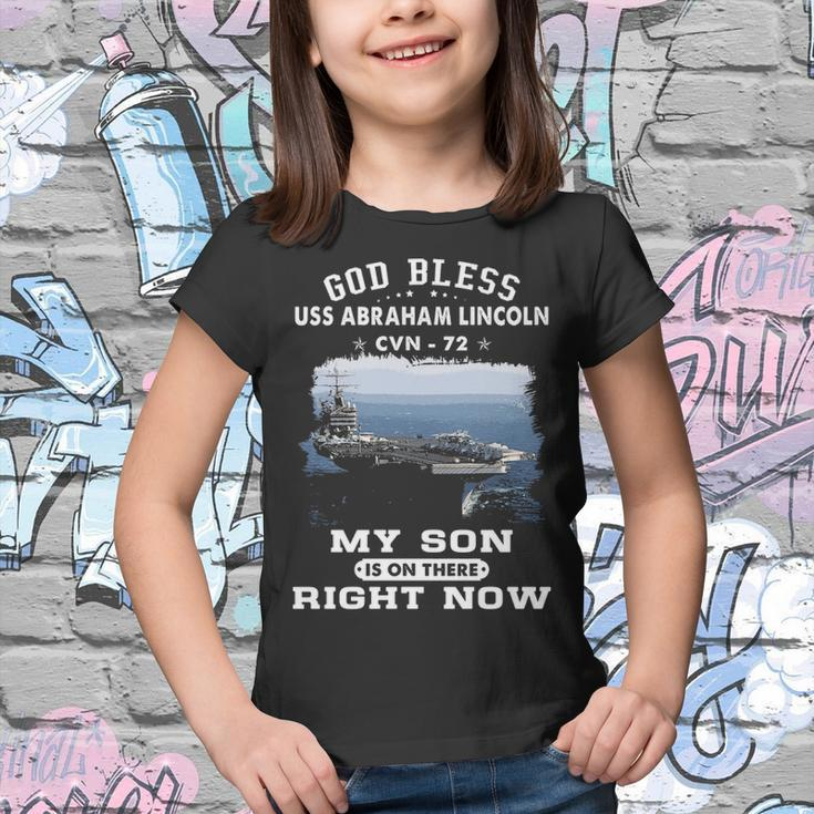 My Son Is On Uss Abraham Lincoln Cvn Youth T-shirt