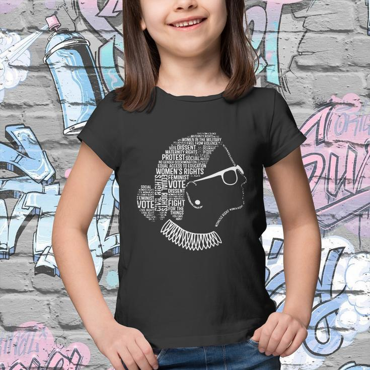 Notorious Rbg Shirt Ruth Bader Ginsburg Quotes Feminist Gift Youth T-shirt