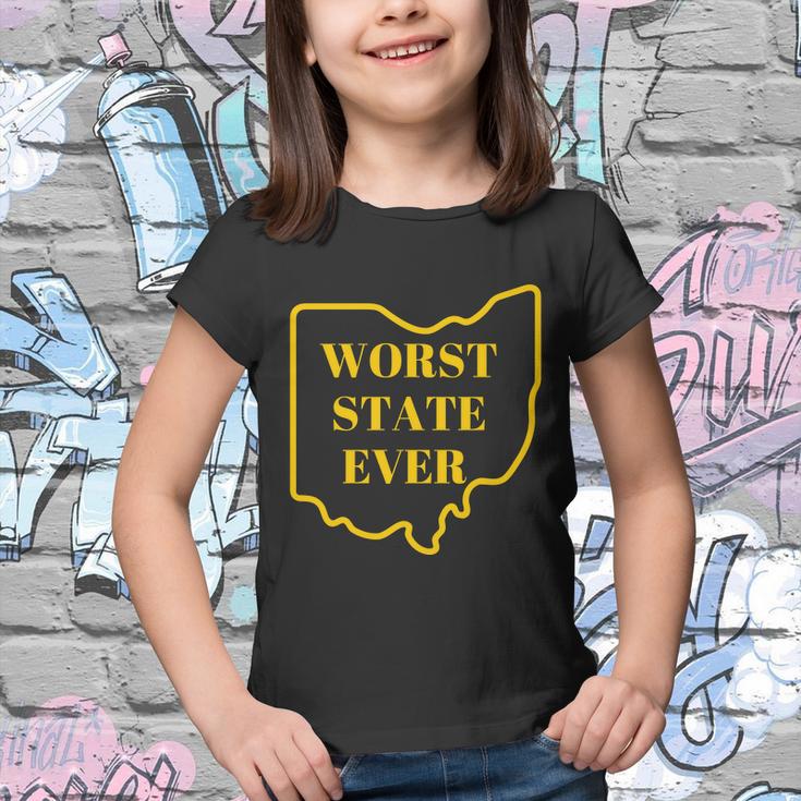 Ohio Worst State V2 Youth T-shirt