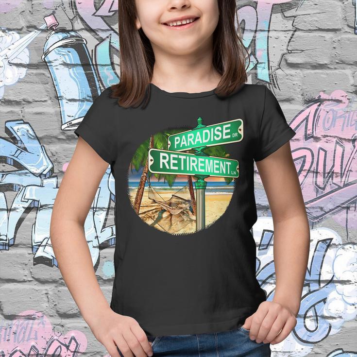 Paradise Dr Retirement Ln Tshirt Youth T-shirt