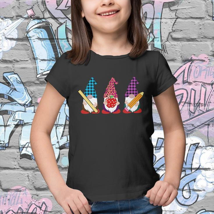 Preschool Teacher Student Three Gnomes First Day Of School Cool Gift Youth T-shirt