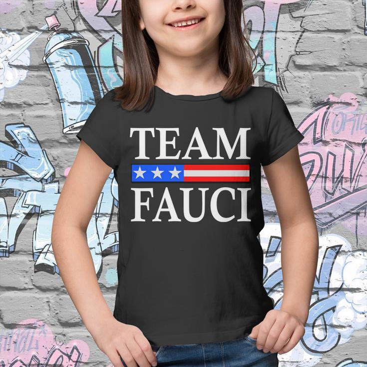 Pro Team Dr Fauci Usa Flag Youth T-shirt