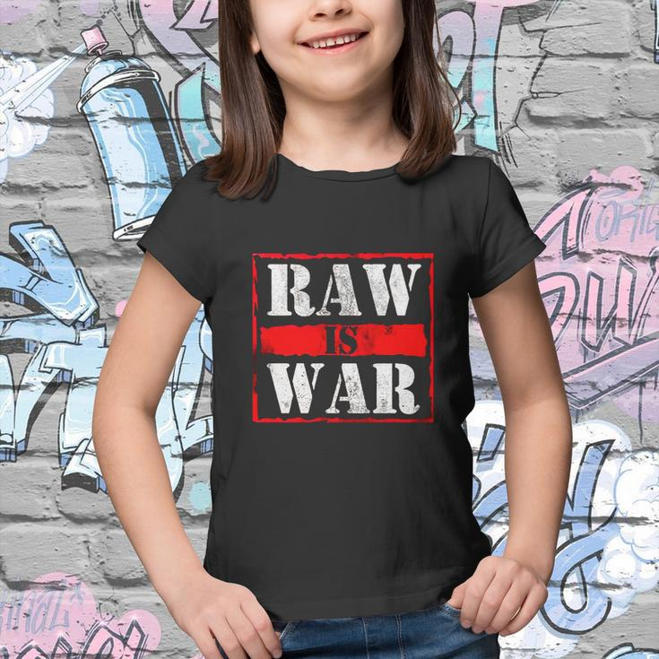 Raw Is War Wrestler Vintage Youth T-shirt