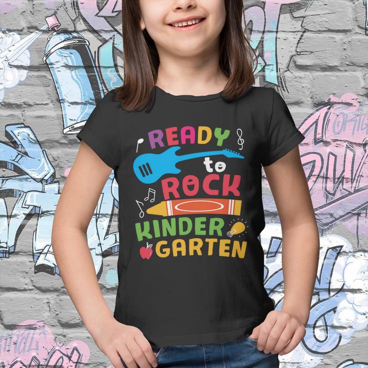 Ready To Rock Kindergarten Cray On Back To School First Day Of School Youth T-shirt