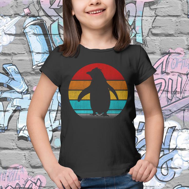 Retro Vintage Penguin V2 Youth T-shirt