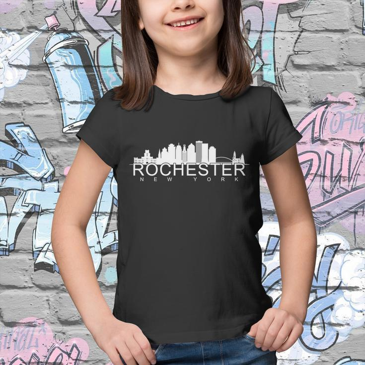 Rochester New York Skyline Youth T-shirt