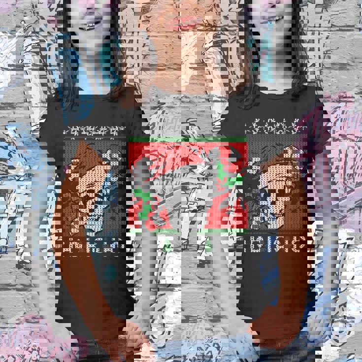 Santa Skull Candy Cane Ugly Christmas Sweater T-Shirt Graphic Design Printed Casual Daily Basic Youth T-shirt Santa Skull Candy Cane Ugly Christmas Sweater T-Shirt Graphic Design Printed Casual Daily Basic Youth T-shirt