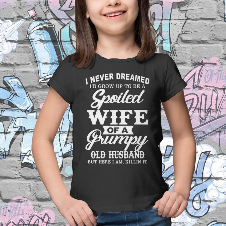 Spoiled Wife Of A Grumpy Old Husband V2 Youth T-shirt