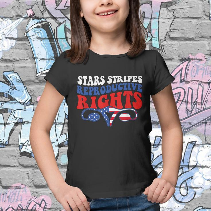 Stars Stripes Reproductive Rights American Flag V3 Youth T-shirt