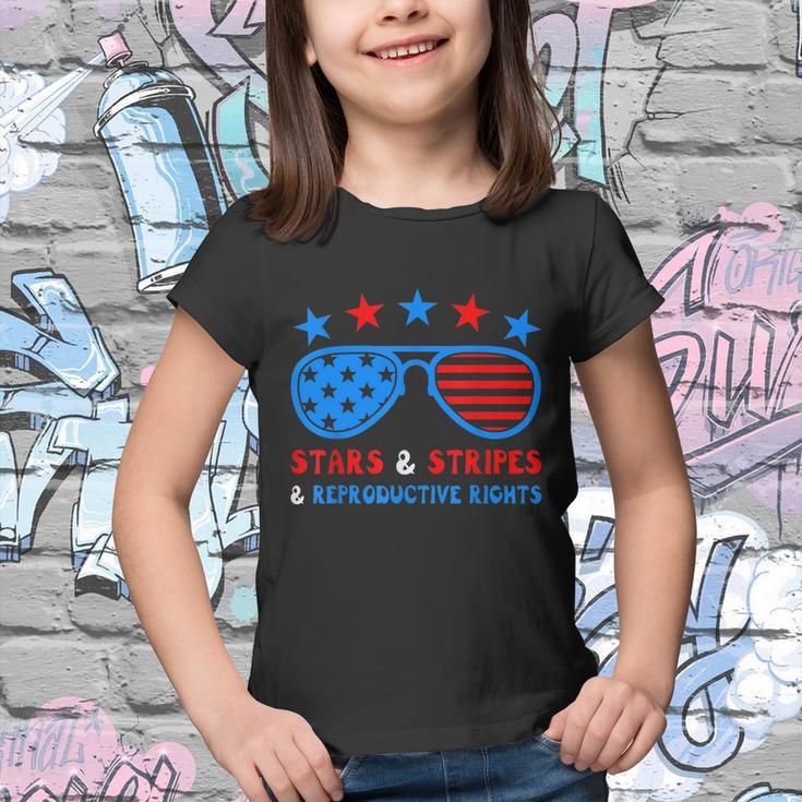 Stars Stripes Reproductive Rights Patriotic 4Th Of July V3 Youth T-shirt