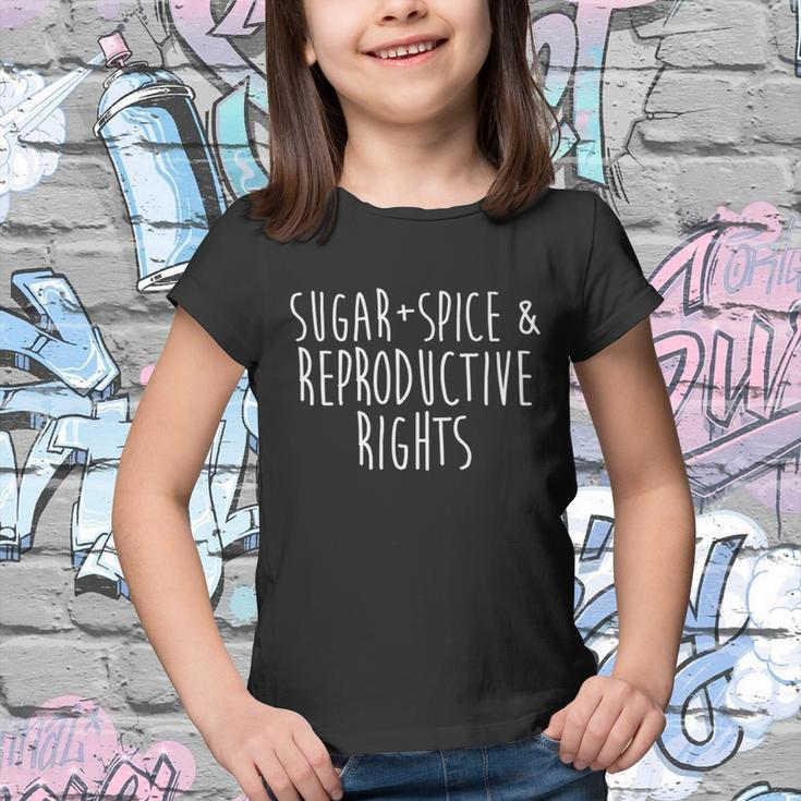 Sugar Spice And Reproductive Rights Fall Pumpkin Protect Roe Cute Gift Youth T-shirt