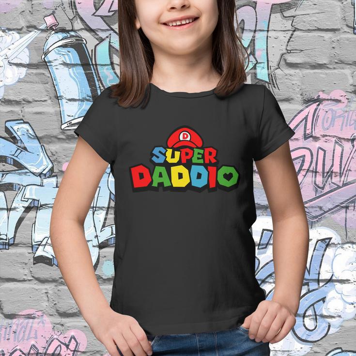 Super Dad Daddio Funny Color Tshirt Youth T-shirt