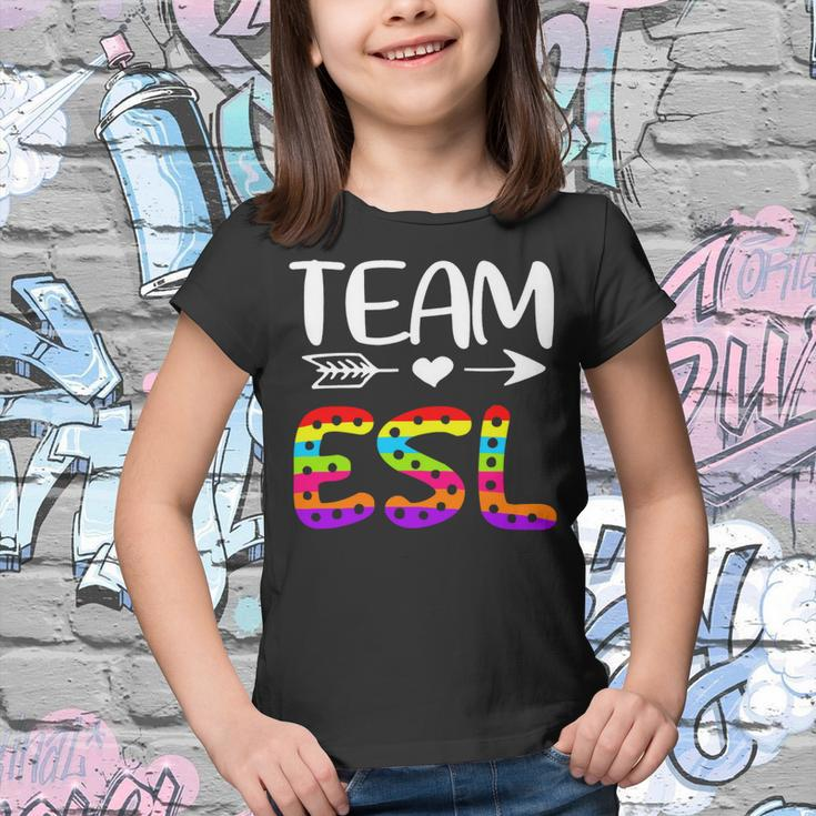 Team Esl - Esl Teacher Back To School Youth T-shirt