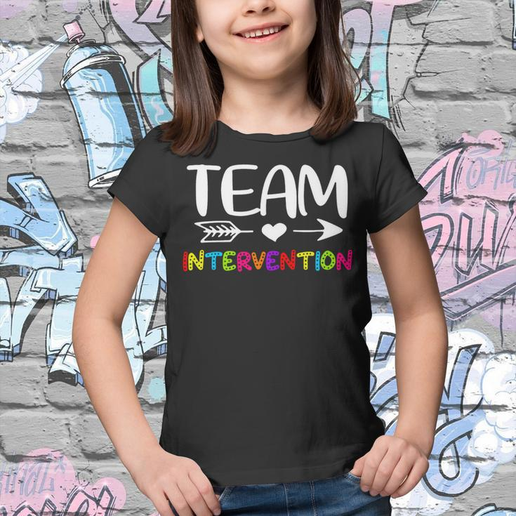 Team Intervention - Intervention Teacher Back To School Youth T-shirt
