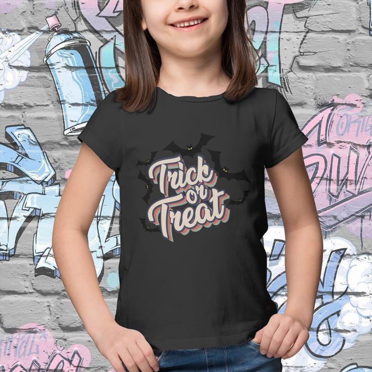 Trick Or Treat Funny Halloween Quote Youth T-shirt