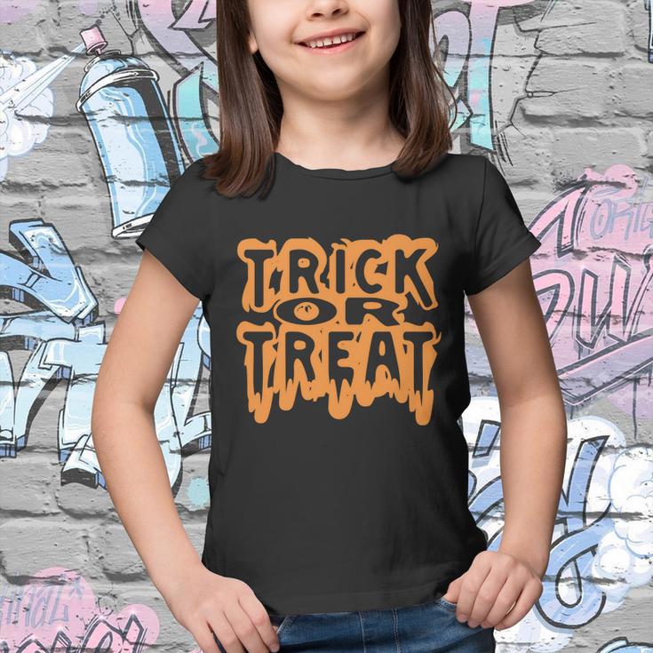 Trick Or Treat Funny Halloween Quote Youth T-shirt