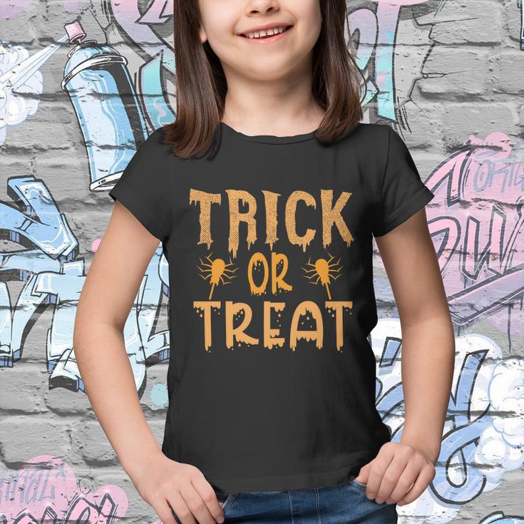 Trick Or Treat Halloween Quote Youth T-shirt