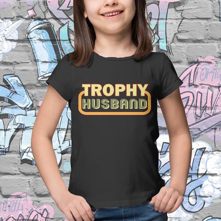 Trophy Husband Funny Retro Youth T-shirt