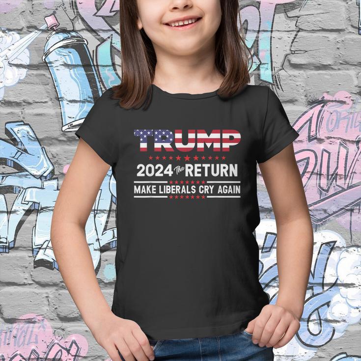 Trump 2024 Impeach Biden 2024 Election Trump Trump Youth T-shirt