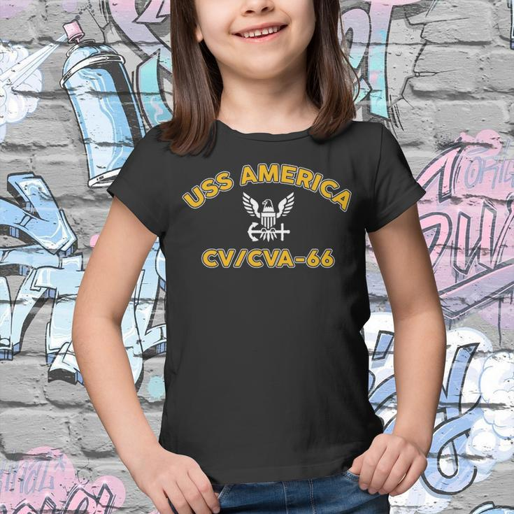 Uss America Cv 66 Cva V2 Youth T-shirt