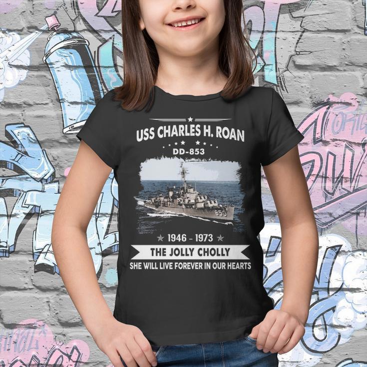 Uss Charles H Roan Uss Dd Youth T-shirt