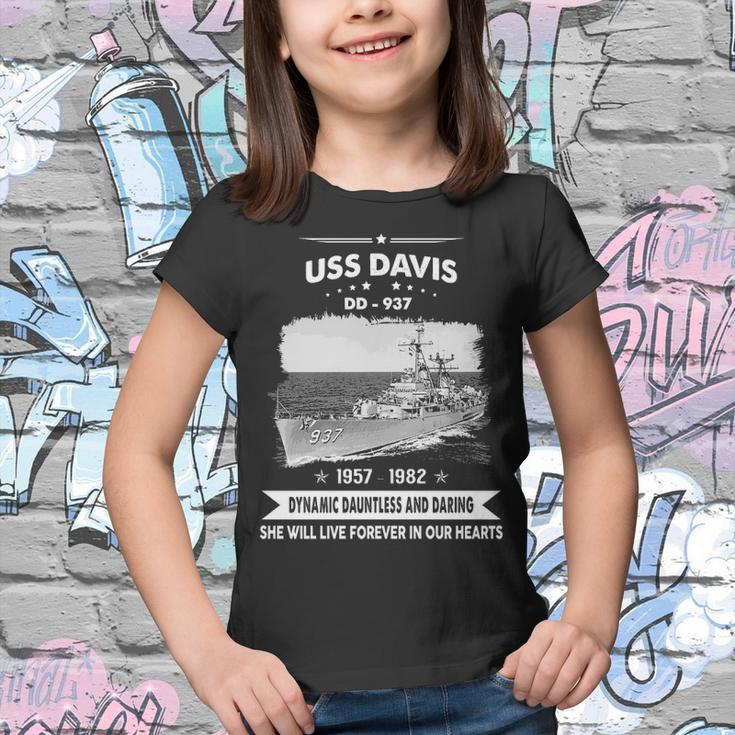 Uss Davis Dd V2 Youth T-shirt