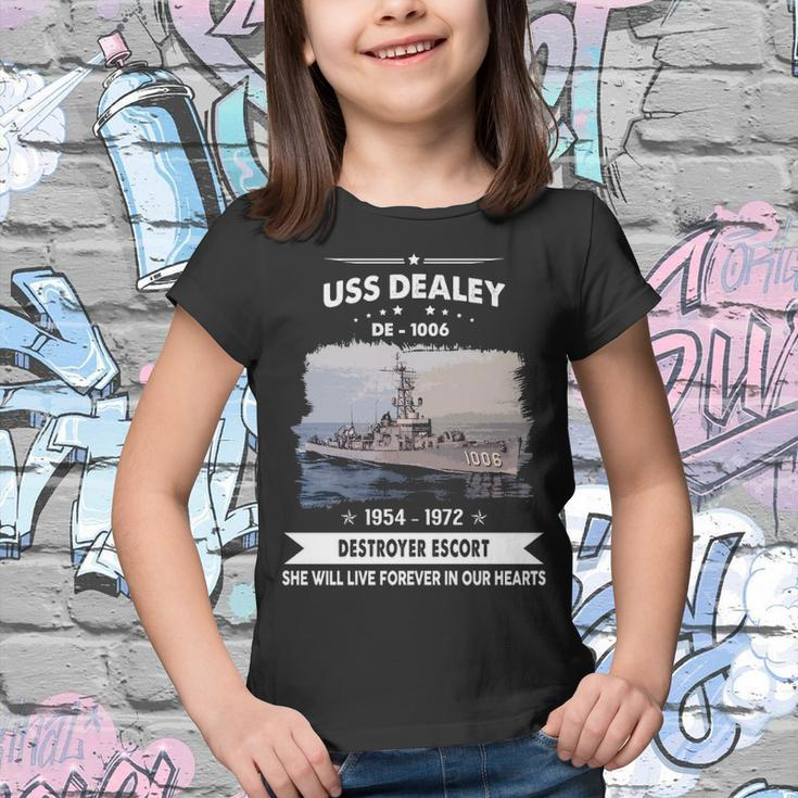 Uss Dealey De 1006 Uss Dealy Youth T-shirt