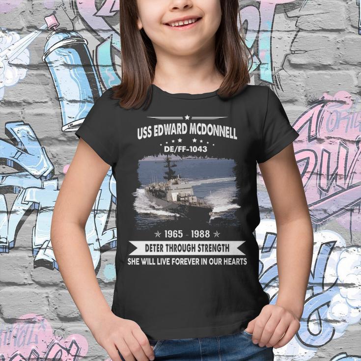 Uss Edward Mcdonnell Ff 1043 De Youth T-shirt