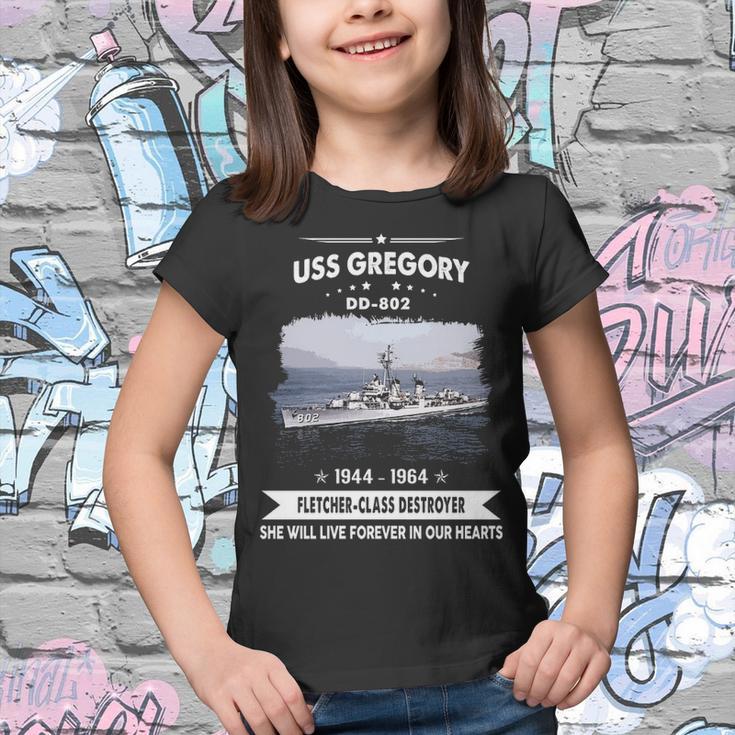 Uss Gregory Dd Youth T-shirt