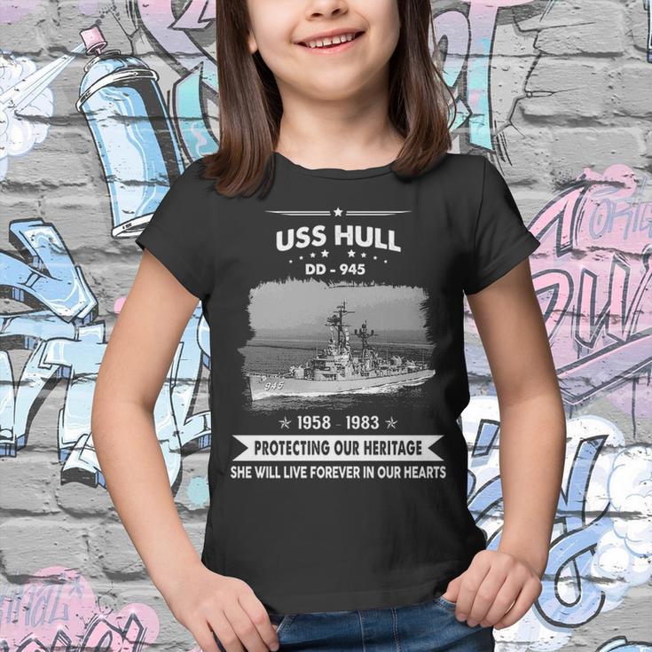 Uss Hull Dd V2 Youth T-shirt