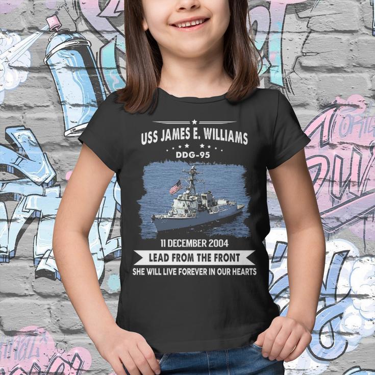 Uss James E Williams Ddg Youth T-shirt